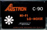 Compact Cassette Astron 90 "white" Type I Normal 1976 USA