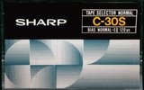 Compact Cassette Sharp S 30 Type I Normal 1979 Worldwide