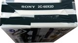2 pack Sony XII 60 "Purestyle 2C-60X2D" Type II Chrome 1997 Japan