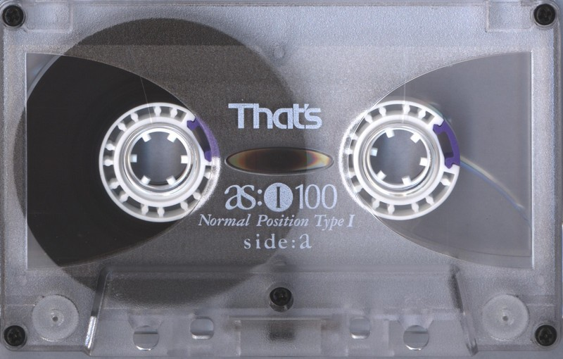 Compact Cassette Thats AS I 100 Type I Normal 1990 Europe