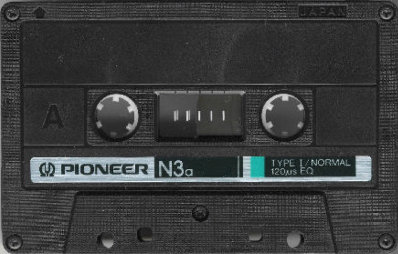 Compact Cassette Pioneer N3a 90 Type I Normal 1982 Japan