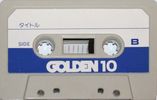Compact Cassette Golden 10 Type I Normal Hong Kong