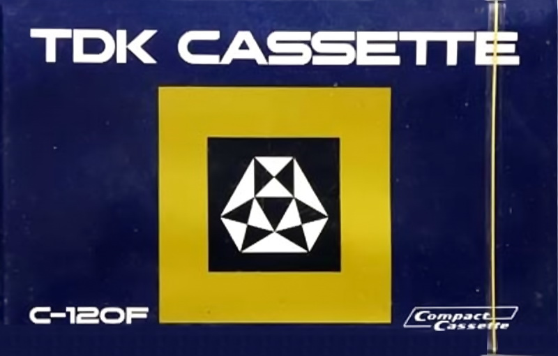 Compact Cassette TDK F 120 "C-120F" Type I Normal 1969 Japan