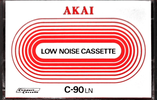 Compact Cassette Akai LN 90 Type I Normal 1971 Europe
