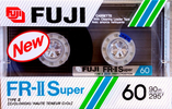 Compact Cassette Fuji FR-II Super 60 Type II Chrome 1988 Europe