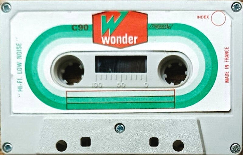 Compact Cassette Wonder 90 Type I Normal 1974 France