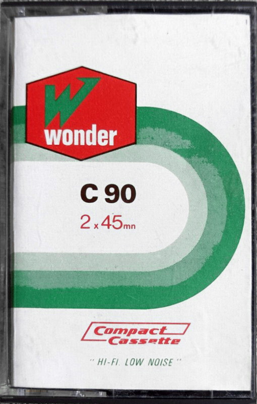 Compact Cassette Wonder 90 Type I Normal 1974 France