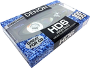 Compact Cassette Denon HD6 100 "HD6-100TE" Type II Chrome 1992 North America
