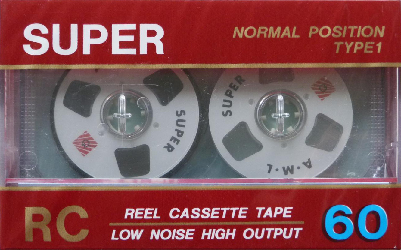Compact Cassette Super RC 60 Type I Normal Japan