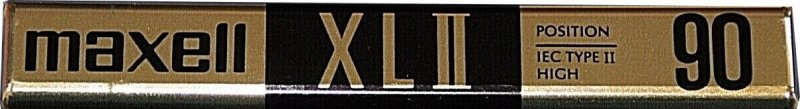 Compact Cassette Maxell XLII 90 Type II Chrome 1994 North America