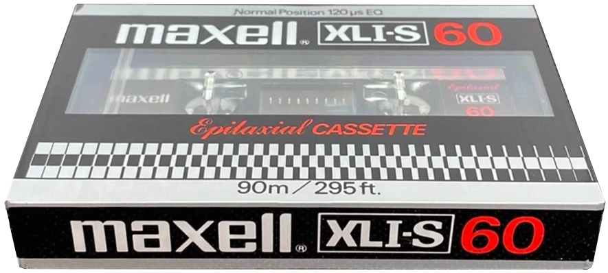 Compact Cassette Maxell XLI-S 60 Type I Normal 1980 Europe