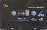 Compact Cassette Fuji GT-II 60 Type II Chrome 1984 Europe