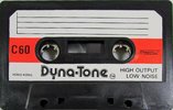 Compact Cassette Dyna-Tone 60 Type I Normal 1982 Hong Kong