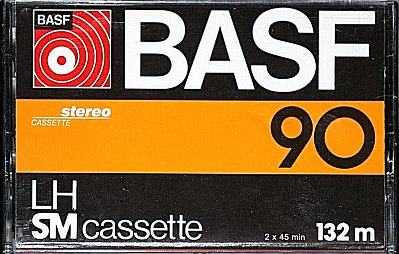 Compact Cassette BASF LH 90 Type I Normal 1978 USA