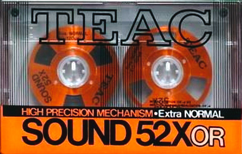 Compact Cassette Teac SOUND 46X 52 "SOUND 52OR" Type I Normal 1984 Japan