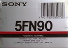 5 pack Sony FN 90 "5FN90A" Type I Normal 1988 Europe
