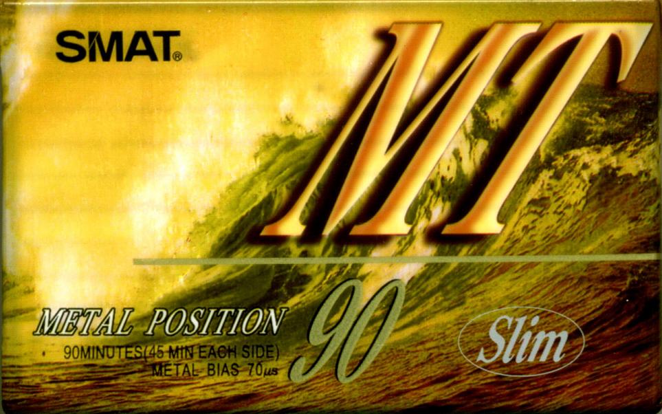 Compact Cassette Smat MT 90 Type IV Metal 1994 South Korea