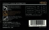Compact Cassette Goldstar HR 60 1990 USA