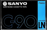 Compact Cassette Sanyo 90 Type I Normal 1978 Japan