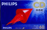 Compact Cassette Philips CD One 60 Type I Normal 1998 Europe