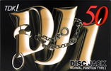Compact Cassette TDK DJ1 Disc Jack 50 "DJ1-50S" Type I Normal 1997 Japan