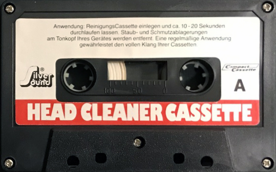 Compact Cassette Silver Sound Cleaning Cassette 1978 Europe