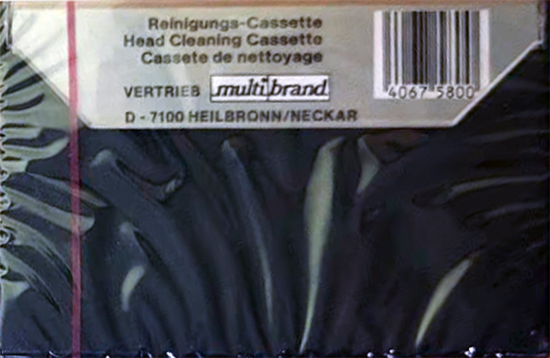 Compact Cassette Silver Sound Cleaning Cassette 1978 Europe