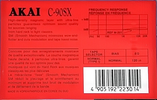 Compact Cassette Akai SX 90 Type I Normal 1992 Europe