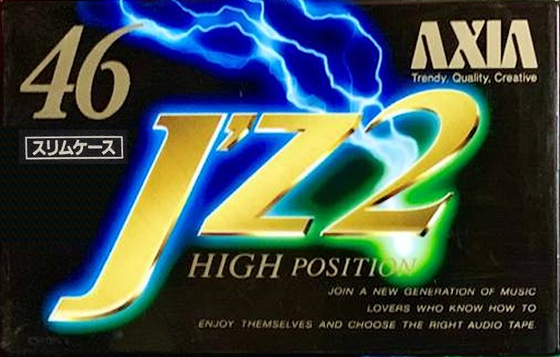 Compact Cassette AXIA J`z 2 46 "JZ2B 46" Type II Chrome 1993 Japan
