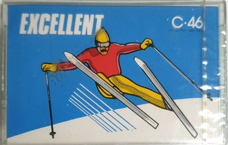 Compact Cassette Excellent 46 "Yellow" Type I Normal 1986 Japan