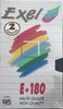 VHS, Video Home System Exel 180 Type I Normal Europe