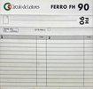Compact Cassette Circulo de Leitores 90 "Ferro FH" Type I Normal Portugal