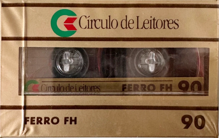 Compact Cassette Circulo de Leitores 90 "Ferro FH" Type I Normal Portugal