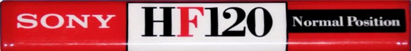 Compact Cassette Sony HF 120 Type I Normal 1993 Japan