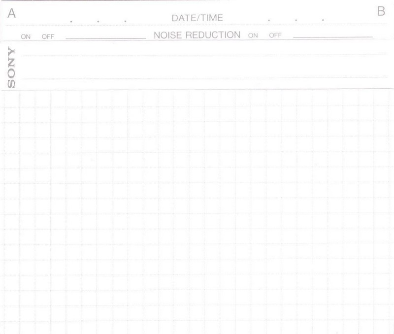 Compact Cassette Sony HF 120 Type I Normal 1993 Japan