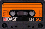 Compact Cassette BASF LH 60 "Oval Window" Type I Normal 1978 Germany
