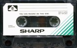 Compact Cassette Sharp "for SHARP GF-666" Demonstration Tape 1980 Worldwide
