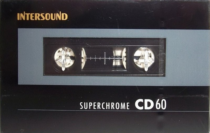 Compact Cassette Intersound CD 60 Type II Chrome 1980 Europe