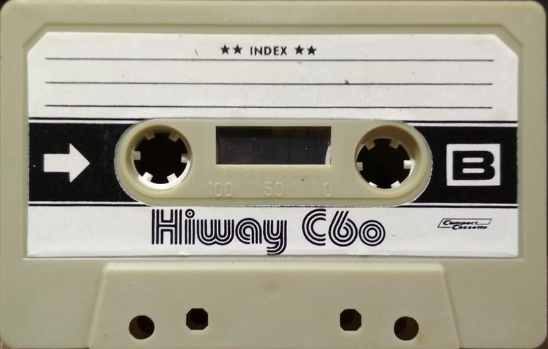 Compact Cassette Hiway 60 Type I Normal Hong Kong