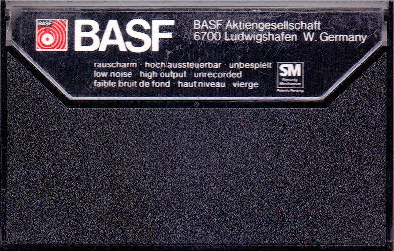 Compact Cassette BASF LH 90 Type I Normal 1977 Europe