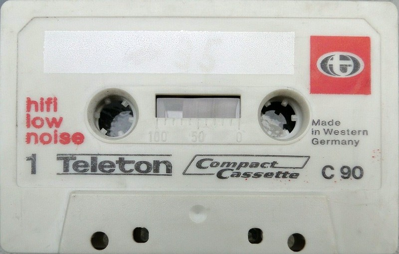 Compact Cassette Teleton 90 Type I Normal Germany