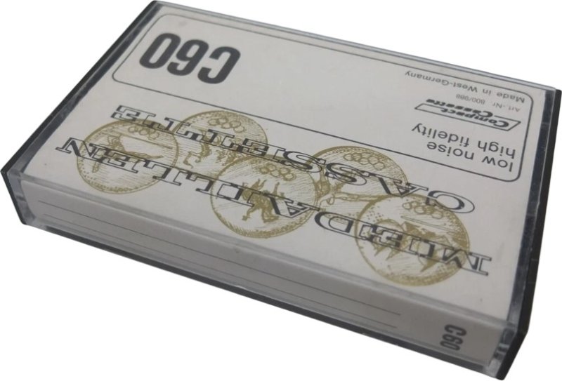 Compact Cassette Neckermann 60 "Medallen № 800/988" Type I Normal 1973 Europe