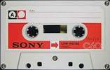 Compact Cassette Sony 60+2 "High Fidelity" Type I Normal 1974 USA