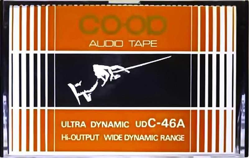 Compact Cassette CO-OP UD 46 Type I Normal 1977 Japan