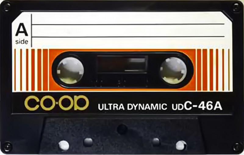 Compact Cassette CO-OP UD 46 Type I Normal 1977 Japan