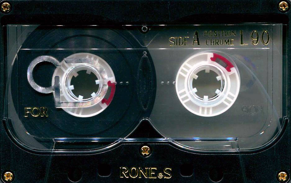 Compact Cassette Ronees CD-L 90 Type II Chrome 1996 Russia