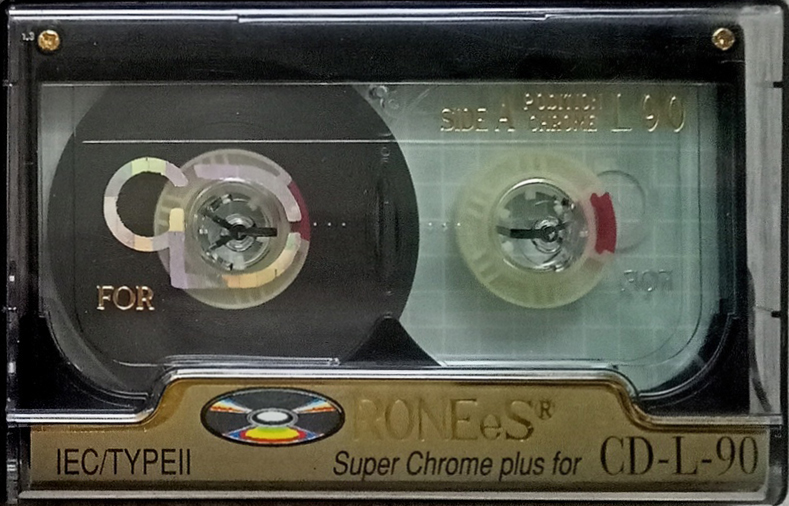 Compact Cassette Ronees 90 "CD-L" Type II Chrome USSR