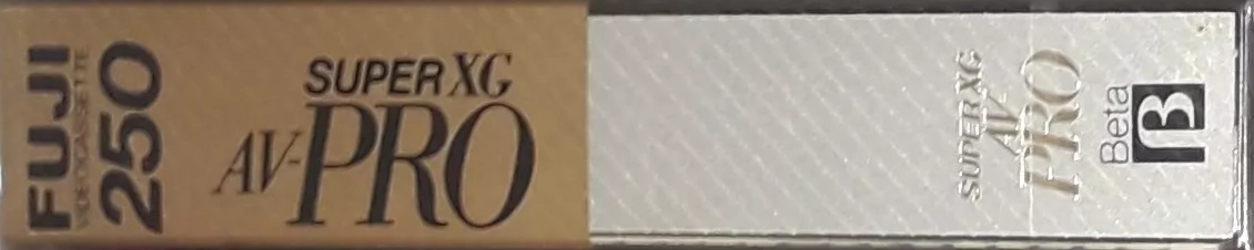 Betamax Fuji Super XG AV-Pro 30 Type I Normal Japan