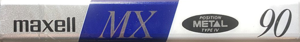 Compact Cassette Maxell MX 90 Type IV Metal 1994 Europe