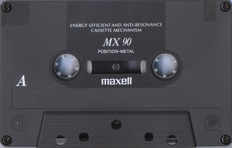 Compact Cassette Maxell MX 90 Type IV Metal 1994 Europe